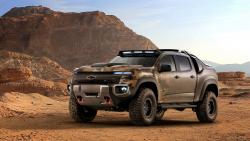 Chevrolet Colorado ZH2 водородный пикап для армии США обои