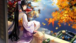 Аниме обои гейши скачать