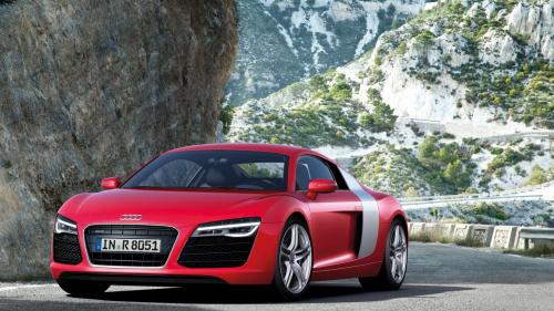 Ауди р8, Audi r8 красный спорткар