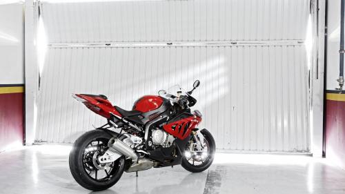 БМВ, байк, гараж HD фото