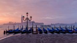 Венеция Италия Сан-Джорджо лодки