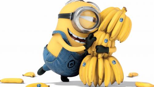 Гадкий я, миньон, банана