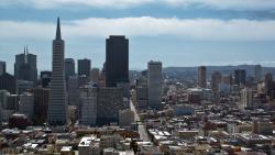 Город Сан - Франциско обои на рабочий стол