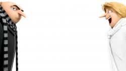 Грю и Дрю братья-близнецы на белом фоне обои 4k 3840x2160