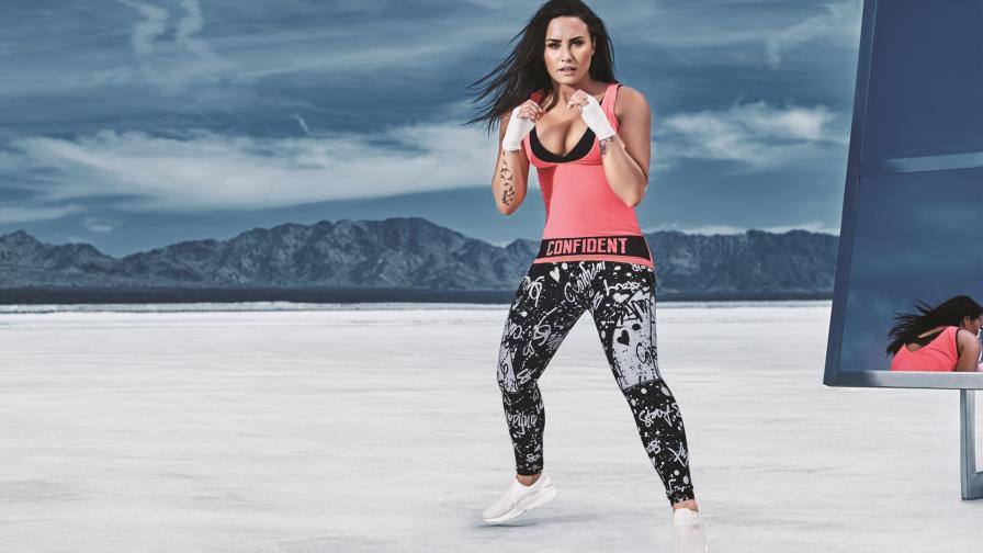 Деми Ловато, певица, девушка, confident, спорт, боксерка, спортсменка обои HD