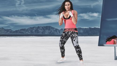 Деми Ловато, певица, девушка, confident, спорт, боксерка, спортсменка обои HD