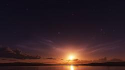 Закат на море картинки для рабочего стола скачать