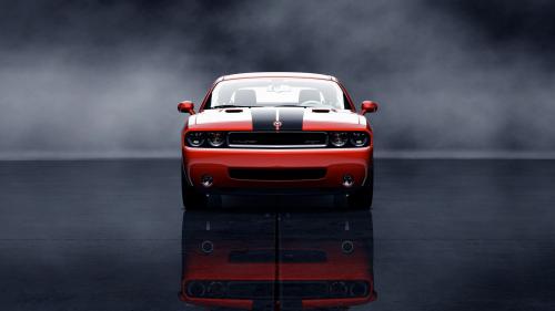Заставка высокого разрешения спортивного автомобиля Dodge Challenger