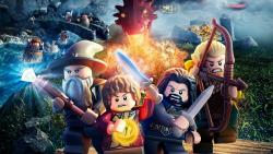 Игра лего Хоббит, рисованные обои