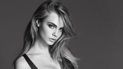 Кара Делевинь, Cara Delevingne, актриса, черно белые фото, знаменитость