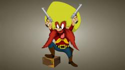 Ковбой из мультфильма Багз Банни