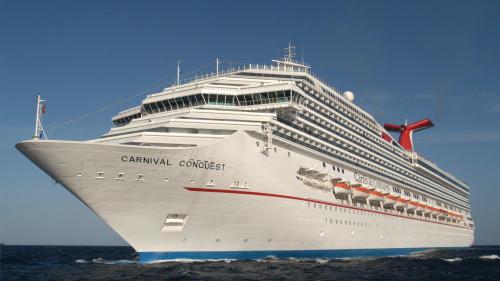 Круизный лайнер в океане обои на рабочий стол