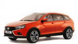 Лада Веста концепт Cross Concept обои скачать