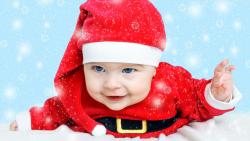 Милый, маленький, мальчик, Санта, малыш, ребенок, картинки, заставки