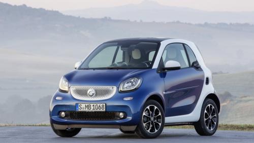 Мини автомобиль Смарт фоновые заставки скачать