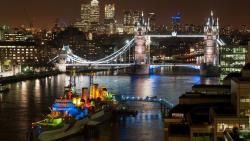 Ночной Лондон и его Тауэрский мост