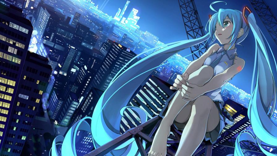 Основы ночи, аниме девочка, японское аниме , обои hd, бесплатно