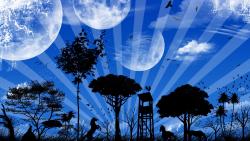 Планета, мир, воображения, фантазия, фоны, заставки