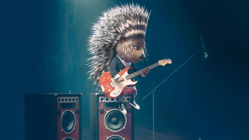 Путь к Славе, Пой, дикообраз, Эш, Скарлет Йоххансон, мультфильмы обои