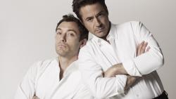 Роберт Дауни младший и Джуд Лоу вместе обои