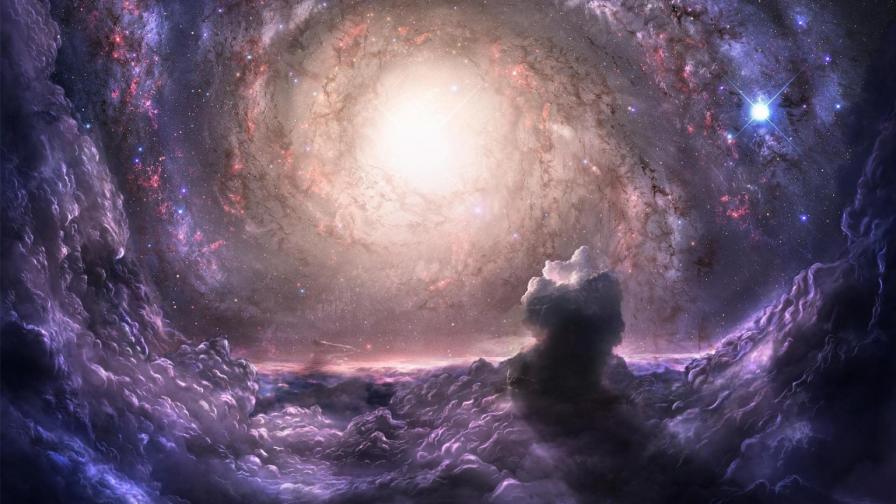 Скопление галактик, гравитация, связь