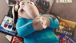 Слониха Мина, мультфильм, зверопой, meena, sing, HD обои, animation