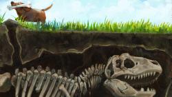 Собака и косточка