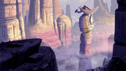 Фэнтези дракон в скалах картинки для рабочего стола скачать