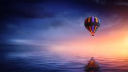 поездка на воздушном шаре