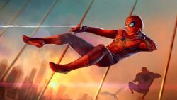 скачать обои человек паук	