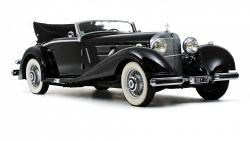 1935 Mercedes-Benz 500K Кабриолет люкс Ретро бесплатно Фон