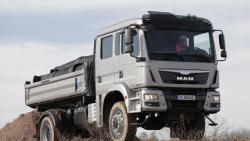 2012 Man Tgm 18 340 Fak Crew Cab Meiller Kipper Semi Tractor Dumptruck Gs wallpaper
