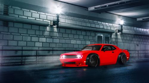 2015 Dodge Challenger SRT HD обои на стол