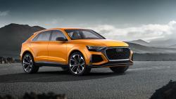 2018 AUDI Q8 sport concept обои HD