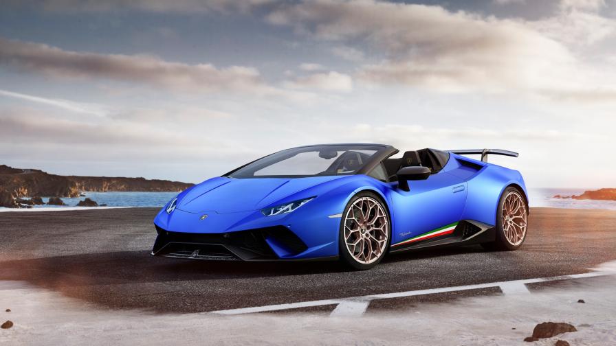 2018 Lamborghini Huracan Performante Spyder обои HD