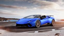 2018 Lamborghini Huracan Performante Spyder обои HD
