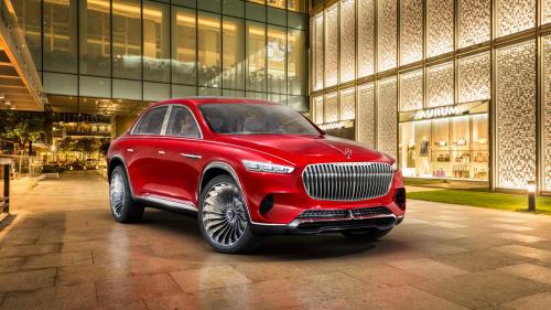 2018 Vision Mercedes-Maybach Ultimate Luxury обои