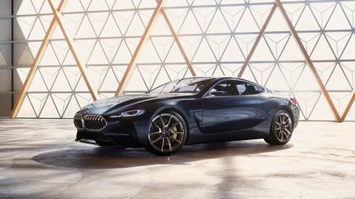 BMW, 8-Series, Concept, 2017, БМВ, 8-серии, концепт обои HD