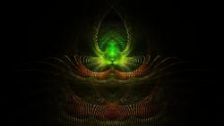 green fractals Free wallpaper desktop
