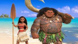 hd обои, моана, moana, мультфильм, дисней, Моана Ваялики, Мауи