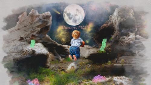 i love you mom картинки ребенка